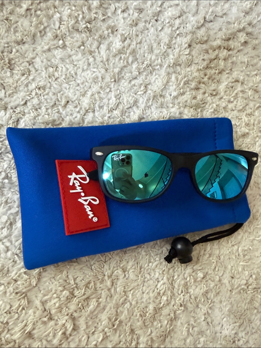 Ray-Ban kids Blue Mirror Sunglasses